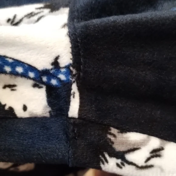 Christmas Polar Bear Print Microfleece PJ pajamas lounge Pants bottoms boy small - Picture 8 of 9